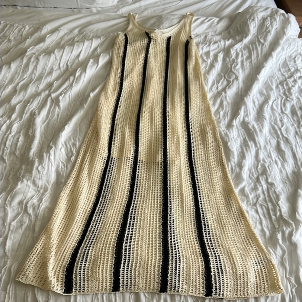 A New Day Striped Knit Maxi Dress